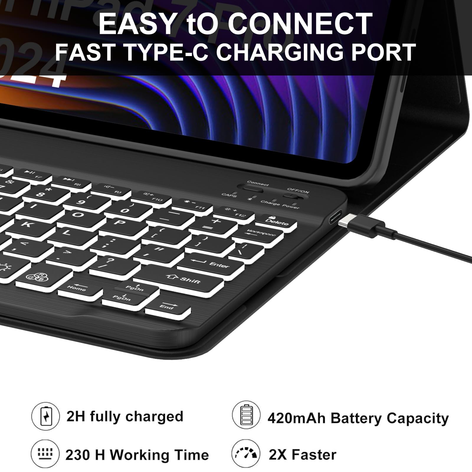 Xiaomi Pad 7 スマートキーボード Original Xiaomi Xiaomi Pad 7/7 Pro Smart Floating Keyboard